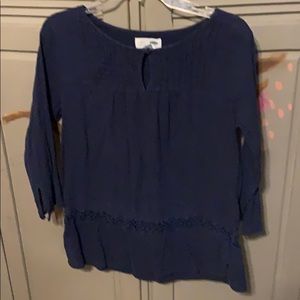 Navy blue tunic